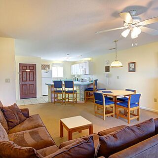 Sea Scape Beach & Golf Villas — Sample Living Area