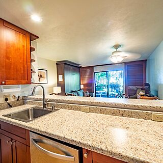 Kapulanikai Vacation Suites — Sample Kitchen