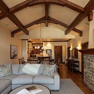 Les Saisons — Sample Living Area