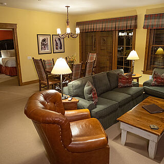 The Teton Club — Sample Living Area