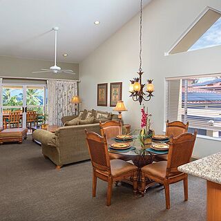 Kona Coast Resort — Sample Living Area