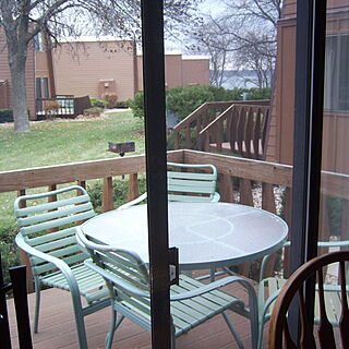 Sunrise Cove at Village West — Sample Balcony