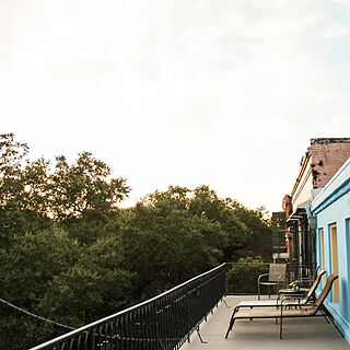 Jean Lafitte House — Sample Balcony