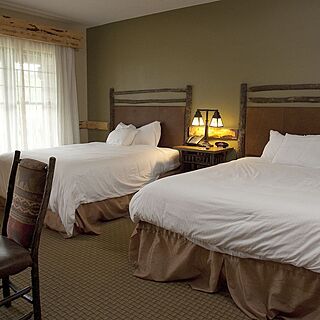 Hope Lake Lodge & Indoor Water Park — Sample Bedroom