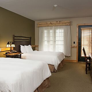 Hope Lake Lodge & Indoor Water Park — Sample Bedroom