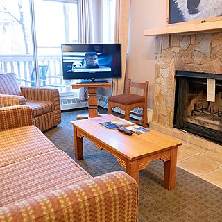 Banff Rocky Mountain Resort — Sample Living Area