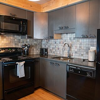 Banff Rocky Mountain Resort — Sample Kitchen