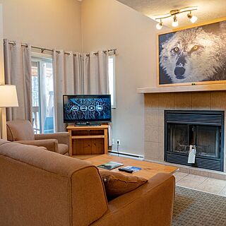 Banff Rocky Mountain Resort — Sample Living Area