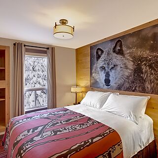 Banff Rocky Mountain Resort — Sample Bedroom