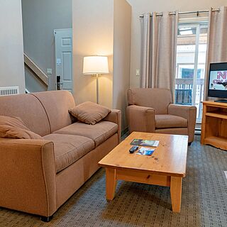 Banff Rocky Mountain Resort — Sample Living Area