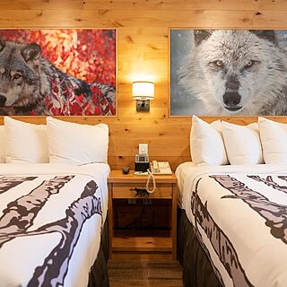 Banff Rocky Mountain Resort — Sample Bedroom
