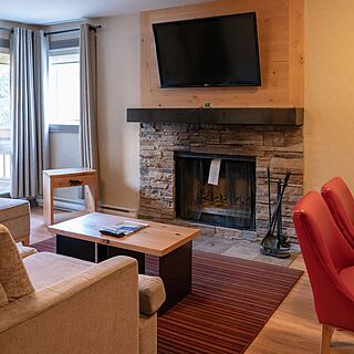 Banff Rocky Mountain Resort — Sample Living Area