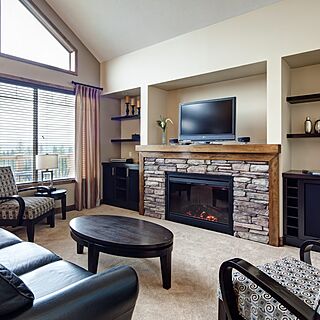 Bighorn Meadows on the Springs at Radium Golf Resort — Sample Living Area