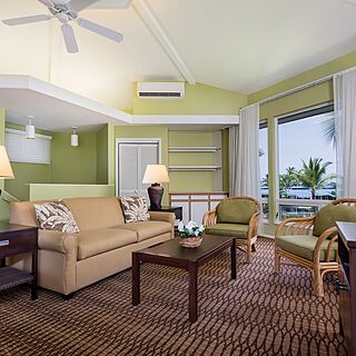 Club Wyndham Mauna Loa Village — Sample Living Area