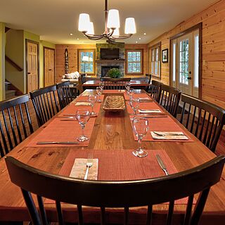 Chandler Point Cottage Community — Sample Dining Area