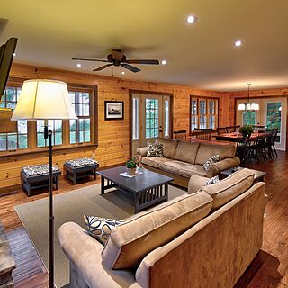 Chandler Point Cottage Community — Sample Living Area