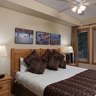 The Lodges at Canmore — Sample Bedroom