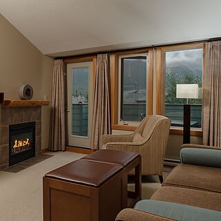 The Lodges at Canmore — Sample Living Area