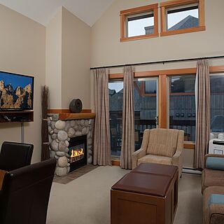 The Lodges at Canmore — Sample Living Area