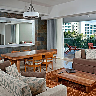 Grand Luxxe at Vidanta Nuevo Vallarta — Sample one-bedroom villa living area
