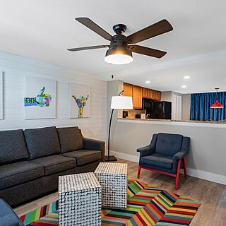 Coconut Palms II Beach Resort — Sample Living Area