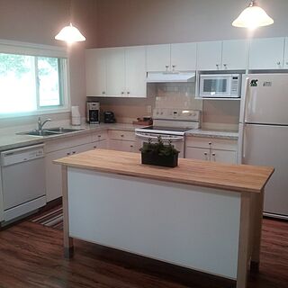 Radium Valley Vacation Resort — Sample Kitchen