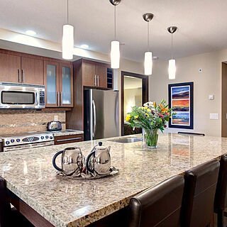 Sunrise Ridge Waterfront Resort — Sample Kitchen
