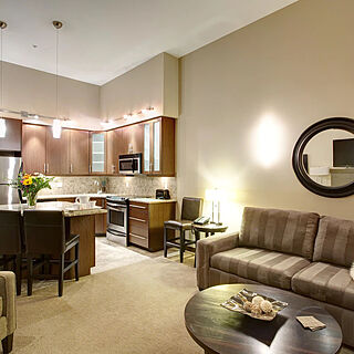 Sunrise Ridge Waterfront Resort — Sample Living Area