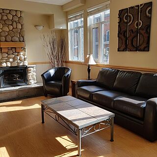 Sunset Resorts - Canmore — Sample Living Area