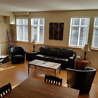 Sunset Resorts - Canmore — Sample Living Area