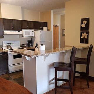 Sunset Resorts - Canmore — Sample Kitchen