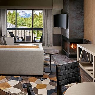The Lodge at Kananaskis — Sample Living Area