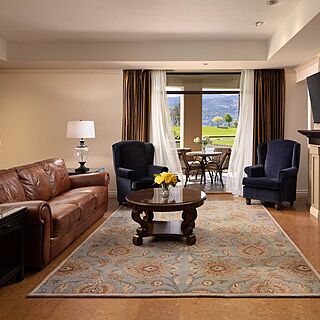 The Royal Kelowna — Sample Living Area