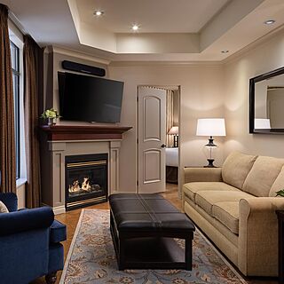 The Royal Kelowna — Sample Living Area
