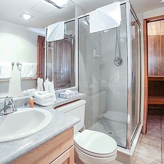 The Seasons at Whistler — Sample Bathroom