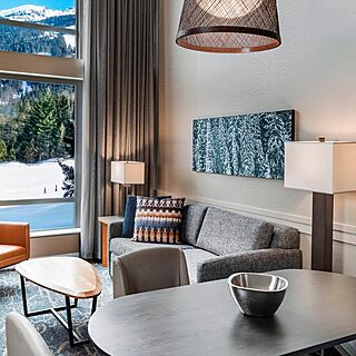 The Westin Resort & Spa, Whistler — Sample Living Area