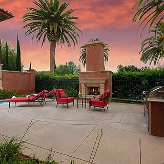 The Villas At The Grand Del Mar — Sample Patio