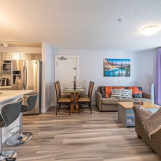 WindTower Mountain Lodge — Sample Living Area