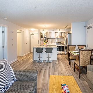 WindTower Mountain Lodge — Sample Living Area