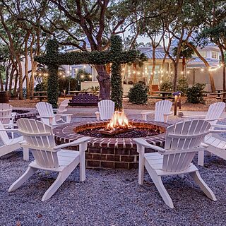 Marriott's SurfWatch &mdash; Firepit Area