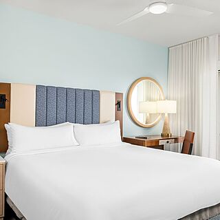 Marriott's SurfWatch — Sample Master Bedroom with Attached Balcony