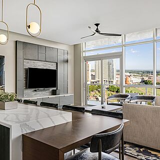 Club Wyndham Atlanta — Sample living room