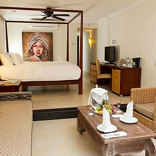 Sandos Playacar Beach Resort &mdash; Sample Living Area