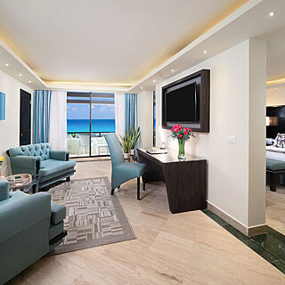 Pyramid Resort Vacation Club — Sample Living Area