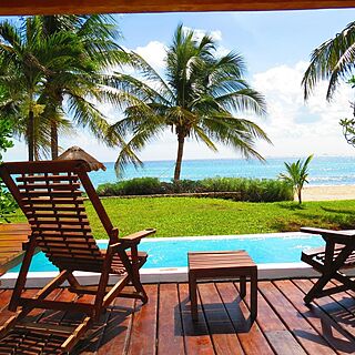 Le Reve Hotel & Spa — Sample Patio