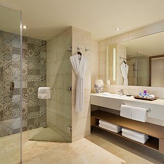 Hyatt Ziva Cancun — Sample Bathroom