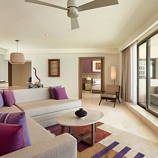 Hyatt Ziva Cancun — Sample Living Area