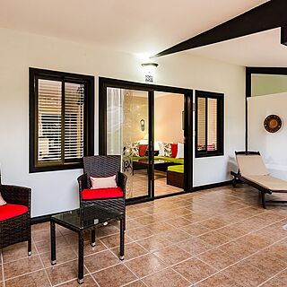 Bahia del Sol Beach Resort &mdash; Sample Patio