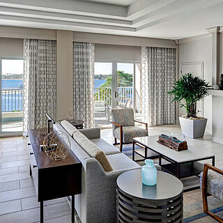 Bluegreen's Bayside Resort and Spa at Panama City Beach — Sample Living Area