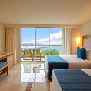 Grand Park Royal Cozumel — Sample Bedroom